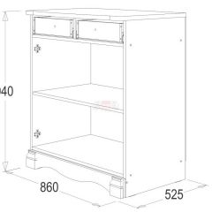 Спальный гарнитур Ольга-1Н (модульная) в Нижнем Тагиле - nizhniy-tagil.mebel24.online | фото 18