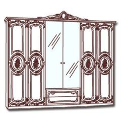 Спальный гарнитур Роза (модульная) беж в Нижнем Тагиле - nizhniy-tagil.mebel24.online | фото 3