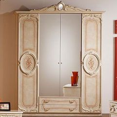 Спальный гарнитур Роза (модульная) беж в Нижнем Тагиле - nizhniy-tagil.mebel24.online | фото 5