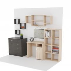 Стеллаж 8 секций (дуб сонома) в Нижнем Тагиле - nizhniy-tagil.mebel24.online | фото 5