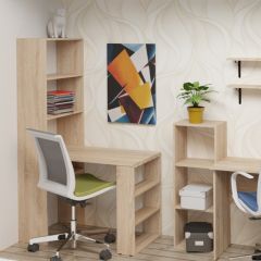 Стеллаж Элемент-1 (дуб сонома) в Нижнем Тагиле - nizhniy-tagil.mebel24.online | фото 5