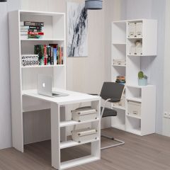 Стеллаж Элемент-2 (белый) в Нижнем Тагиле - nizhniy-tagil.mebel24.online | фото 4
