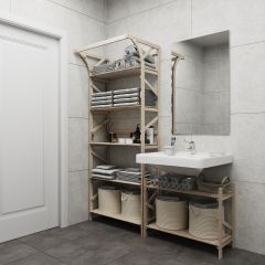 Стеллаж Конструктор Арт.СR2000-1 в Нижнем Тагиле - nizhniy-tagil.mebel24.online | фото 4