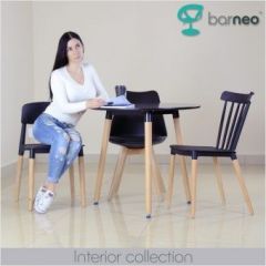 Стол Barneo T-12 (RAL9017 белый, каркас светлый) в Нижнем Тагиле - nizhniy-tagil.mebel24.online | фото 3