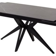 Стол FORIO 160 MATT BLACK MARBLE SOLID CERAMIC / BLACK, ®DISAUR в Нижнем Тагиле - nizhniy-tagil.mebel24.online | фото 7