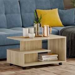 Стол журнальный "Bora-Bora" НМ 011.41 (Дуб Сонома) в Нижнем Тагиле - nizhniy-tagil.mebel24.online | фото 2
