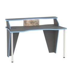 Стол компьютерный 12.61 Индиго в Нижнем Тагиле - nizhniy-tagil.mebel24.online | фото