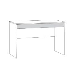 Стол компьютерный 12.69 Бостон в Нижнем Тагиле - nizhniy-tagil.mebel24.online | фото 2