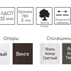 Стол раскладной Ялта-2 (опоры массив резной) в Нижнем Тагиле - nizhniy-tagil.mebel24.online | фото 4