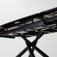 Стол RIVOLI 140 MATT BLACK MARBLE SOLID CERAMIC / BLACK, ®DISAUR в Нижнем Тагиле - nizhniy-tagil.mebel24.online | фото 5
