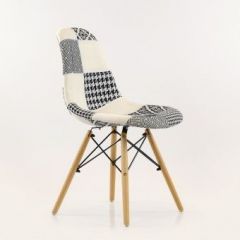 Стул Barneo N-12 Patchwork черно-белый в Нижнем Тагиле - nizhniy-tagil.mebel24.online | фото 2