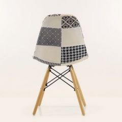 Стул Barneo N-12 Patchwork черно-белый в Нижнем Тагиле - nizhniy-tagil.mebel24.online | фото 3