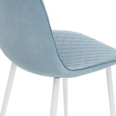 Стул на металлокаркасе на металлокаркасе Capri blue / white в Нижнем Тагиле - nizhniy-tagil.mebel24.online | фото 9