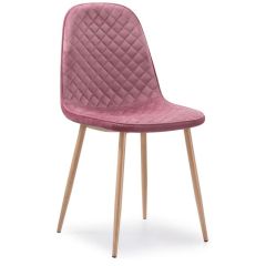 Стул на металлокаркасе Capri pink / wood в Нижнем Тагиле - nizhniy-tagil.mebel24.online | фото