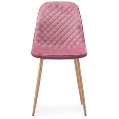 Стул на металлокаркасе Capri pink / wood в Нижнем Тагиле - nizhniy-tagil.mebel24.online | фото 2