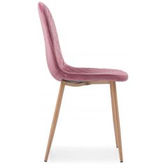 Стул на металлокаркасе Capri pink / wood в Нижнем Тагиле - nizhniy-tagil.mebel24.online | фото 3