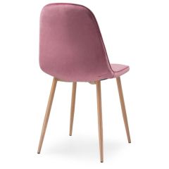 Стул на металлокаркасе Capri pink / wood в Нижнем Тагиле - nizhniy-tagil.mebel24.online | фото 4