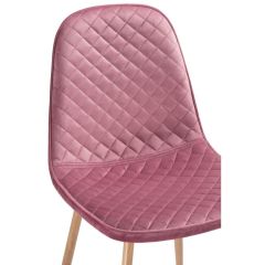 Стул на металлокаркасе Capri pink / wood в Нижнем Тагиле - nizhniy-tagil.mebel24.online | фото 5