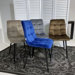 Стул CHILLI G062-13 кварцевый, велюр М-City в Нижнем Тагиле - nizhniy-tagil.mebel24.online | фото 5