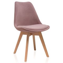 Стул деревянный Bonuss light purple / wood в Нижнем Тагиле - nizhniy-tagil.mebel24.online | фото