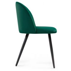 Стул на металлокаркасе Gabi 1 dark green / black в Нижнем Тагиле - nizhniy-tagil.mebel24.online | фото 3