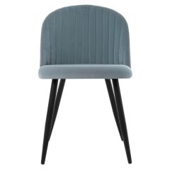 Стул на металлокаркасе Gabi 1 light blue / black в Нижнем Тагиле - nizhniy-tagil.mebel24.online | фото 3