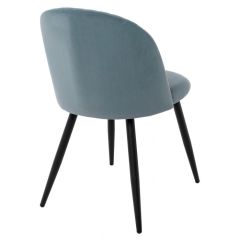 Стул на металлокаркасе Gabi 1 light blue / black в Нижнем Тагиле - nizhniy-tagil.mebel24.online | фото 5