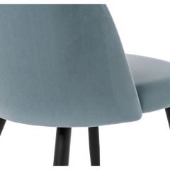 Стул на металлокаркасе Gabi 1 light blue / black в Нижнем Тагиле - nizhniy-tagil.mebel24.online | фото 8