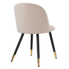 Стул на металлокаркасе Gabi beige / black / gold в Нижнем Тагиле - nizhniy-tagil.mebel24.online | фото 2