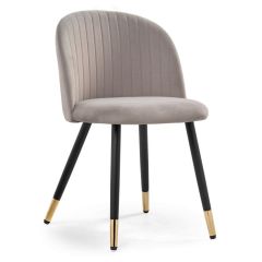 Стул на металлокаркасе Gabi latte / black / gold в Нижнем Тагиле - nizhniy-tagil.mebel24.online | фото 2