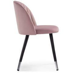 Стул на металлокаркасе Gabi light purple / black в Нижнем Тагиле - nizhniy-tagil.mebel24.online | фото 3