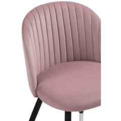 Стул на металлокаркасе Gabi light purple / black в Нижнем Тагиле - nizhniy-tagil.mebel24.online | фото 5