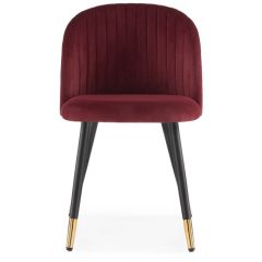 Стул на металлокаркасе Gabi wine red / black в Нижнем Тагиле - nizhniy-tagil.mebel24.online | фото 2