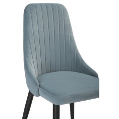 Стул на металлокаркасе Kora light blue / black в Нижнем Тагиле - nizhniy-tagil.mebel24.online | фото 5