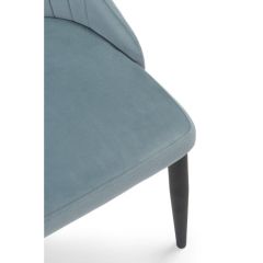 Стул на металлокаркасе Kora light blue / black в Нижнем Тагиле - nizhniy-tagil.mebel24.online | фото 7