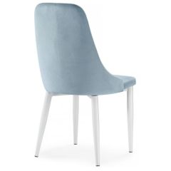 Стул на металлокаркасе Kora light blue / white в Нижнем Тагиле - nizhniy-tagil.mebel24.online | фото 4