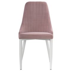 Стул на металлокаркасе Kora white / light purple в Нижнем Тагиле - nizhniy-tagil.mebel24.online | фото 2