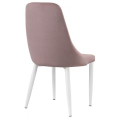 Стул на металлокаркасе Kora white / light purple в Нижнем Тагиле - nizhniy-tagil.mebel24.online | фото 4