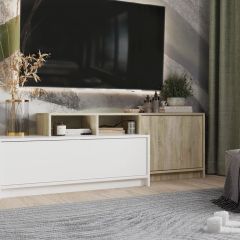 Тумба под ТВ (с выступом) НКМ Эдем-1 в Нижнем Тагиле - nizhniy-tagil.mebel24.online | фото 3