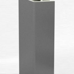 Угловое соединение для цоколя 135 гр. h100 мм (Алюминий, Белый, Черный, Сонома) в Нижнем Тагиле - nizhniy-tagil.mebel24.online | фото