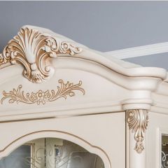 Витрина одностворчатая Мона Лиза (крем) в Нижнем Тагиле - nizhniy-tagil.mebel24.online | фото 5