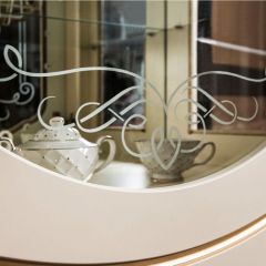 Витрина одностворчатая Мона Лиза (крем) в Нижнем Тагиле - nizhniy-tagil.mebel24.online | фото 6