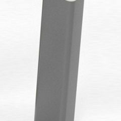 Торцевая заглушка  для цоколя h100 мм (Алюминий, Белый, Черный, Сонома) в Нижнем Тагиле - nizhniy-tagil.mebel24.online | фото 1
