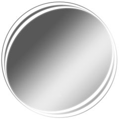 Зеркало Берг 700х700 с подсветкой Домино (GL7055Z) в Нижнем Тагиле - nizhniy-tagil.mebel24.online | фото 1
