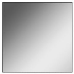 Зеркало Corsica 600х600 black без подсветки Sansa (SB1064Z) в Нижнем Тагиле - nizhniy-tagil.mebel24.online | фото 1