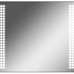Зеркало Cosmo 90 black с подсветкой Sansa (SC1051Z) в Нижнем Тагиле - nizhniy-tagil.mebel24.online | фото