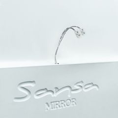 Зеркало Gia 75 white с подсветкой Sansa (SGa1044Z) в Нижнем Тагиле - nizhniy-tagil.mebel24.online | фото 5
