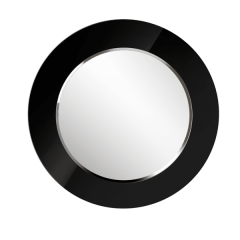 Зеркало круглое черный (РМ/02) в Нижнем Тагиле - nizhniy-tagil.mebel24.online | фото 1