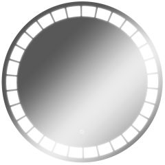 Зеркало Маскат 700х700 с подсветкой Домино (GL7057Z) в Нижнем Тагиле - nizhniy-tagil.mebel24.online | фото 1