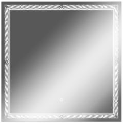 Зеркало Паликир 700х700 с подсветкой Домино (GL7051Z) в Нижнем Тагиле - nizhniy-tagil.mebel24.online | фото 1